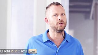 Brazzers - Cali Carter Gags on Scott Nails’s Huge Dick and Fucks him until he Covers her Face