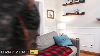 Brazzers - Hispanic Gina Valentina Gags on a Penis and Gets Analized