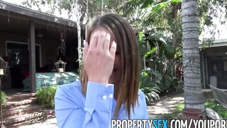 PropertySex - High school professor fucks beauty real estate agent