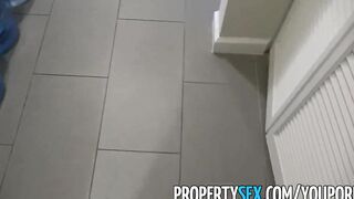 PropertySex - Supportive man helps lover feel better with huge dick