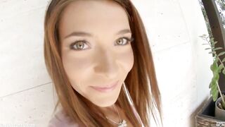 Gives Me Pink presents Alexis Brill having fun alone mastubating