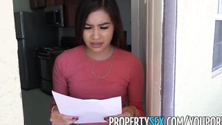 PropertySex - Landlord give adorable tenant huge extension on her rent