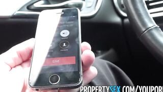 PropertySex - Long booty Hispanic real estate agent tricked inside amateur sex sex tape