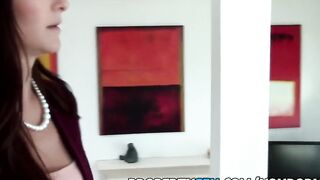 PropertySex - cougar realtor fucks client pretending to buy house into private sex scene