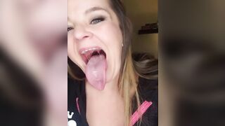 Mandie Maytag:  The Pornstar with the Big Tongue. A Compilation