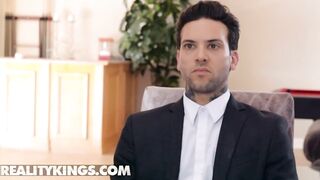 RealityKings - Hot Bombshell Kimmy Granger gets served by lawyer