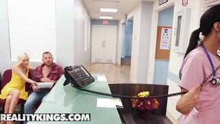 Reality Kings - Sneaky blonde Kiara Cole blows penis