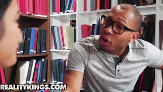 Reality Kings - Tiny tattooed eastern Avery African gets dominated by BBC
