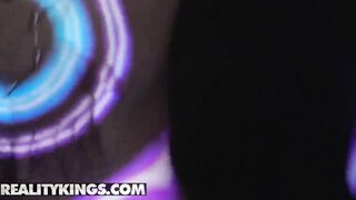 Reality Kings - Party sluts Abella Danger deep throats and gags and spits on penis