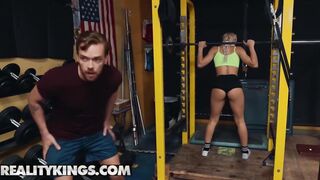 Reality Kings - Thicc hispanic Abella Danger gets banged! at the gym