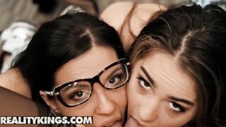 Reality Kings - Milf sex ed professor offer 2 Hottie schoolgirls a lesson