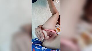 I masturbate alone at home