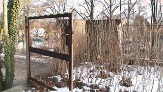 Auf der Burgmauer die Fotze geleckt