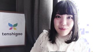 Japanese amateur Ryo with her Goddess white bra and lingerie comes to our hotel room for casting couch interview and offer head 4K pt2