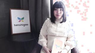 Japanese amateur Ryo with her Goddess white bra and lingerie comes to our hotel room for casting couch interview and offer head 4K pt2