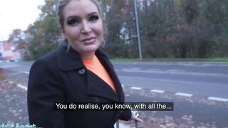Outside Agent Alexxa Vice’s Huge Melons and Tight Leather Trousers