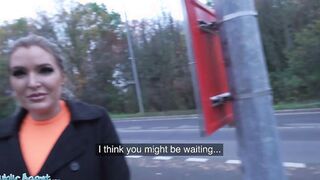 Outside Agent Alexxa Vice’s Huge Melons and Tight Leather Trousers