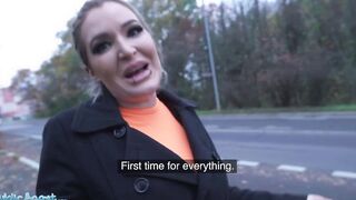 Outside Agent Alexxa Vice’s Huge Melons and Tight Leather Trousers