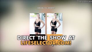 Lifeselector - Big Boobed yoga milf Shalina Devine WANTS your cock