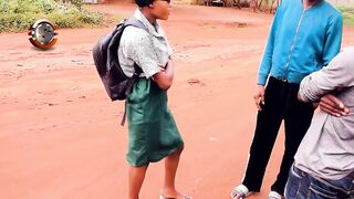 SWEETPORN9JAA-College schoolgirl boned by 2 bad boys raw for cash