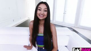 Eliza Ibarra Taking Her First Monster Dick