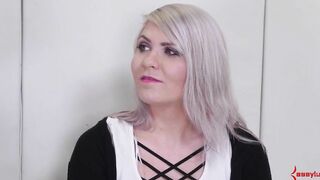 Bdsm sub eats her dommes rough penis
