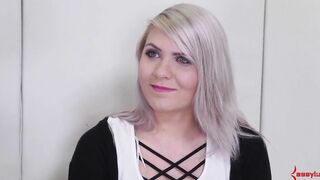 Bdsm sub eats her dommes rough penis