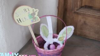 Freaky Little Barely Legal Sister Fucks Her Step Brother For Easter Quarantine