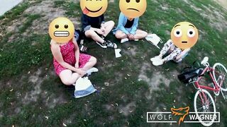 35D milf MELONS!! View me plowed her long fake hooters at the Park: Mia Blow - WolfWagner.Com