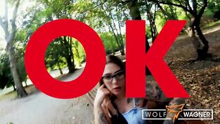 35D milf MELONS!! View me plowed her long fake hooters at the Park: Mia Blow - WolfWagner.Com