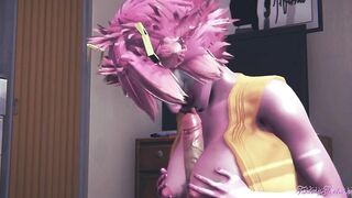 Boku No Hero Academia Anime - Mina Ashido Rough Sex [boobjob, oral sex, hand job, cunnilingus & Fucked] - Japanese eastern manga animated game porn