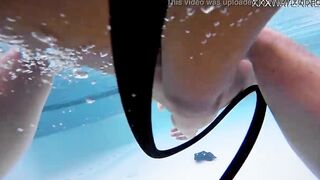 Sophie Murena hottest solo sexy underwater