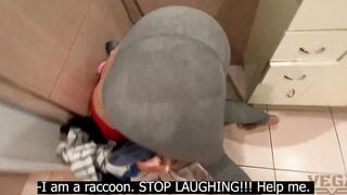 SISTER STUCK INSIDE THE BASKET & I CUM INSIDE HER VAGINA