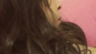 She strips and squeals as wand hits wet spot as voyeur films