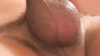 Amateur bad boy jerks off and cums right after showering