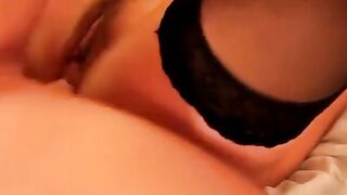 Horny Amateur Blonde MILF Gangbang