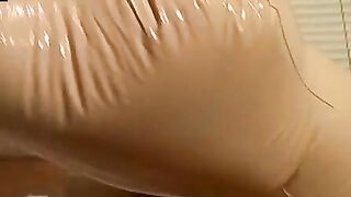 Two barely legal straight guys fuck a sex doll on cam