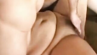 BBW Latina with Big Natural Tits Fucked on My Couch