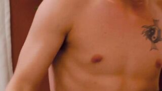 Coworkers Masyn Thorne and Ashton Silvers rim each other