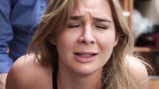 Blair Williams seduces officer Ryan Mclane's cock