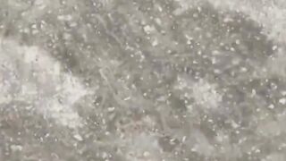 Innocent girls unaware of filming release big streams of pee
