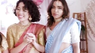 Bachelorette party with Satine Summers and others turn into fuck fest Hoe 2