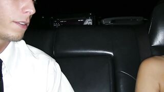 Hot young adult Marissa Clark gets furious car thrusting