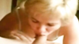 Mature Girl Sucks and Swallows Hoe 2
