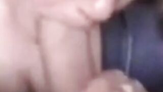 American MILF Gives a Great Deep-Throat Blowjob