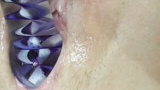 Tattooed Slut Fucks Her Holes With Double Penetration