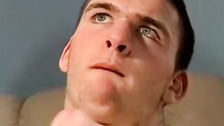 JoeSchmoeXXX.com - Handsome big dicked amateur cums while masturbating on cam with in