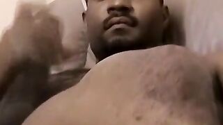 Cigar guys jerk off while getting sloppy head