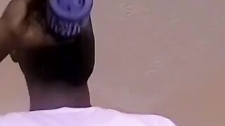 Cigar guys jerk off while getting sloppy head
