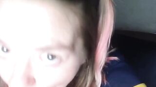 Cute Teen Gets a Surprise Facial in POV Video